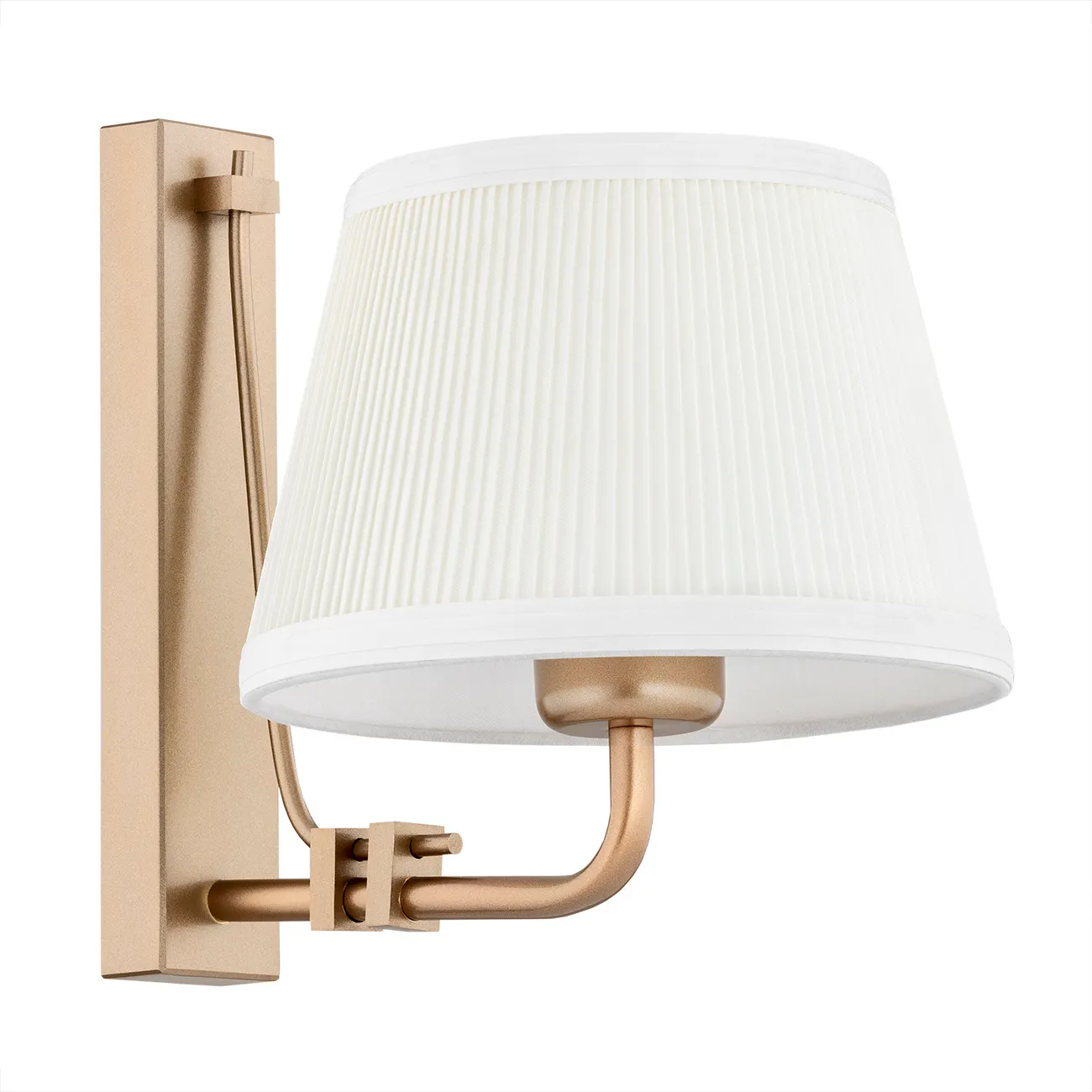 Kinkiet ATRANI metalowy kremowy stare złoto - 8353