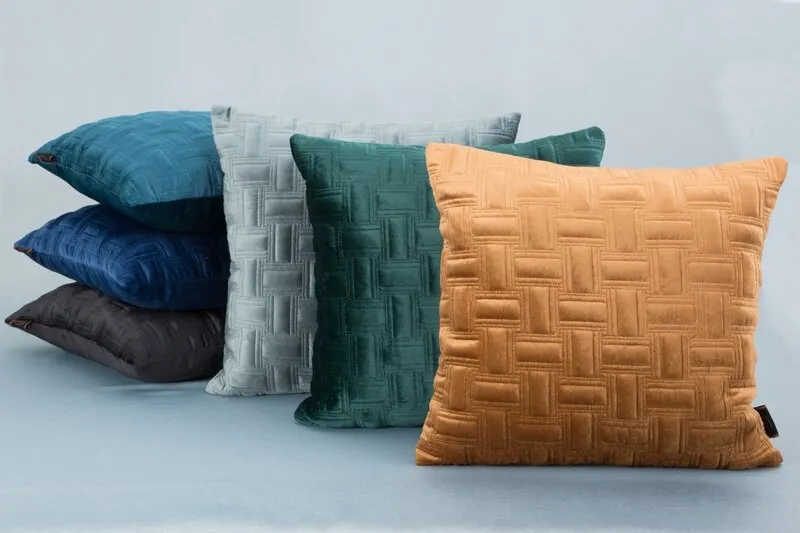 POSZEWKA RIA3 45X45 CM CIEMNOMIĘTOWY - EU_378864