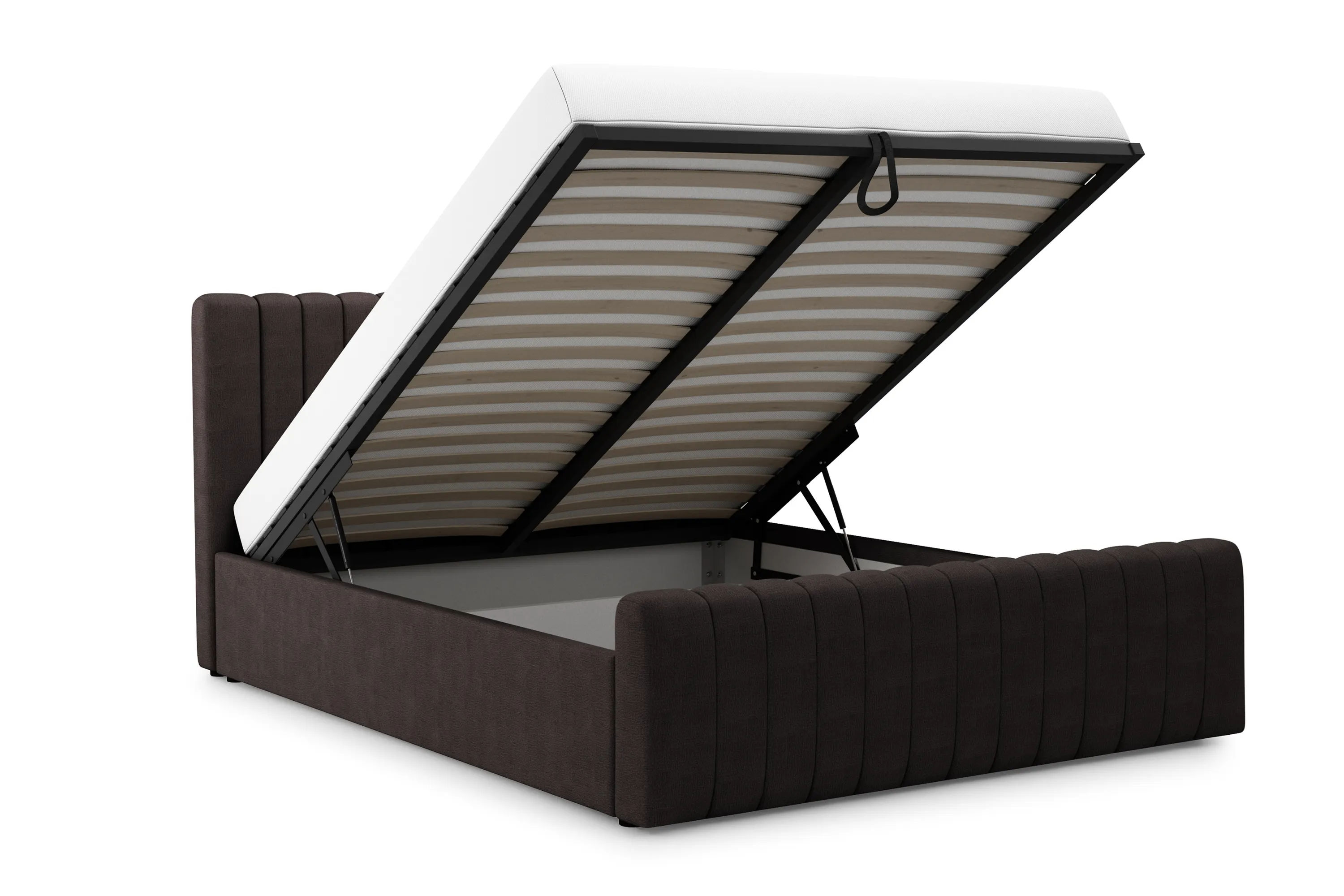 Łóżko Nicole z pojemnikiem / 120x200 / Salvador (SIC) 4 - brązowy - B_158719