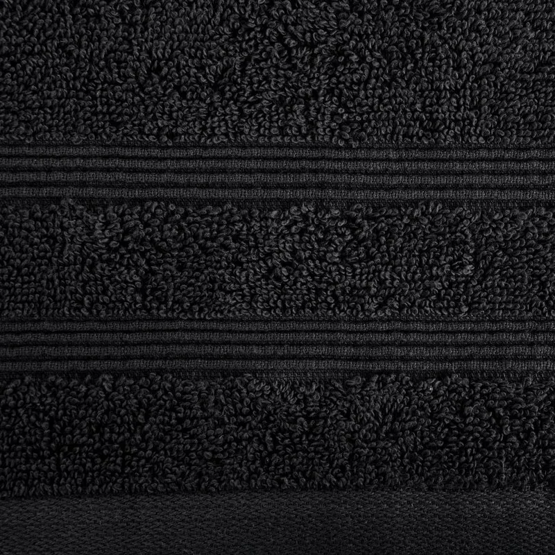 RĘCZNIK ALINE (03) 70X140 CM CZARNY - EU_427923