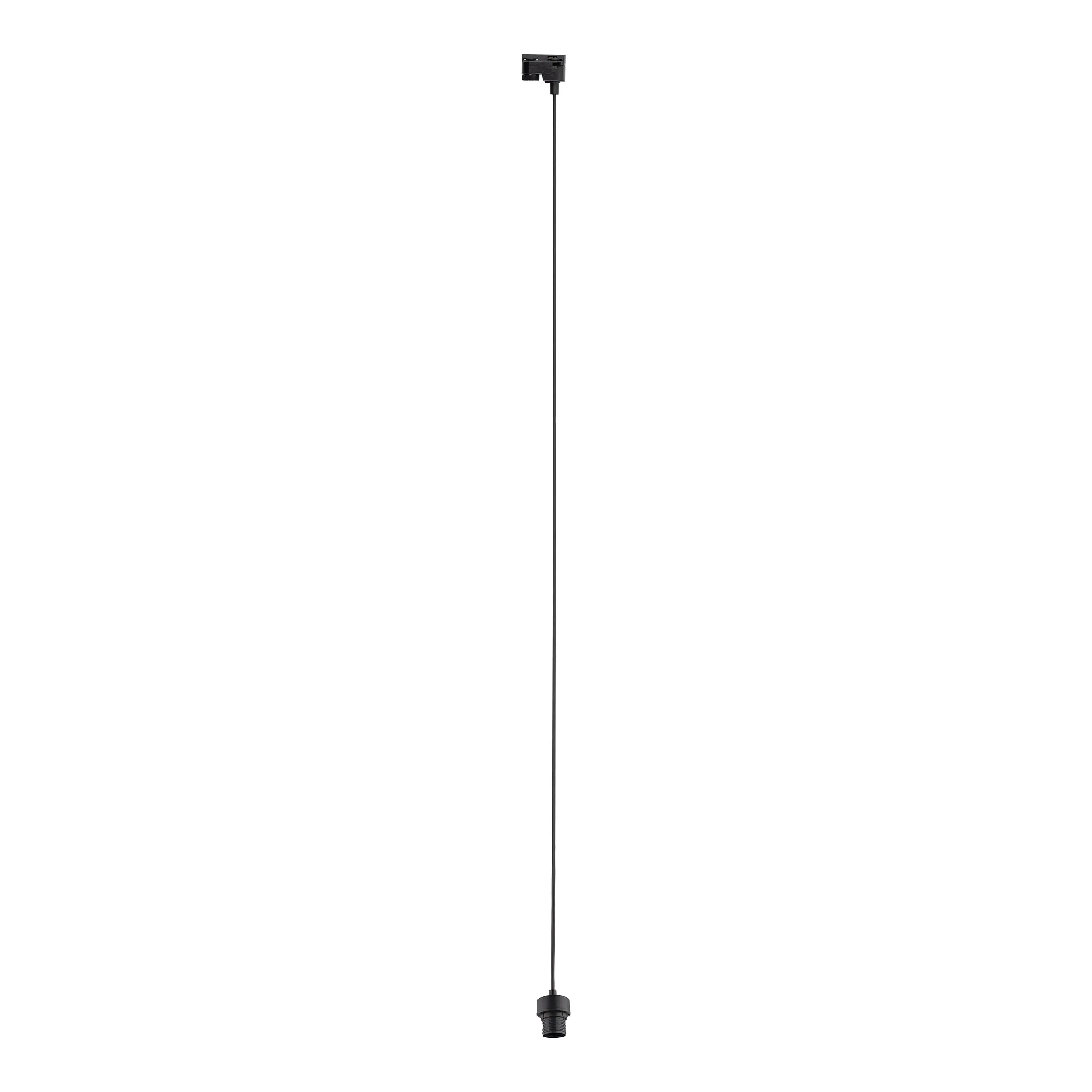 Lampa listwowa wisząca czarna 152x8x5cm
