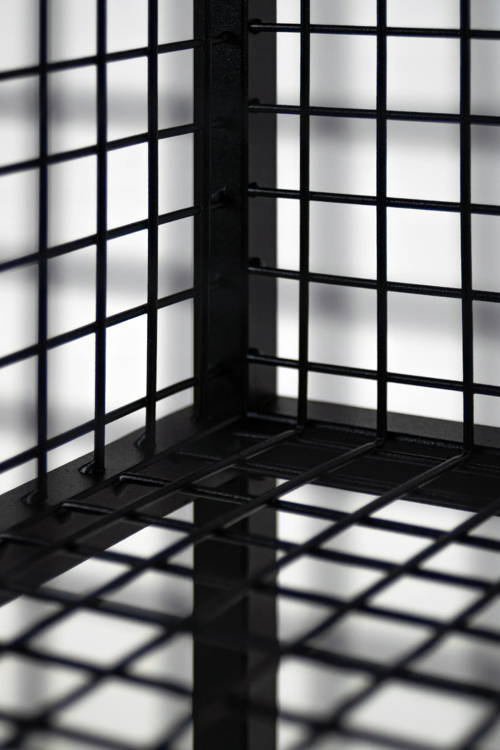 Kwietnik stojący siatka DAX L czarny - LD_TZ000152