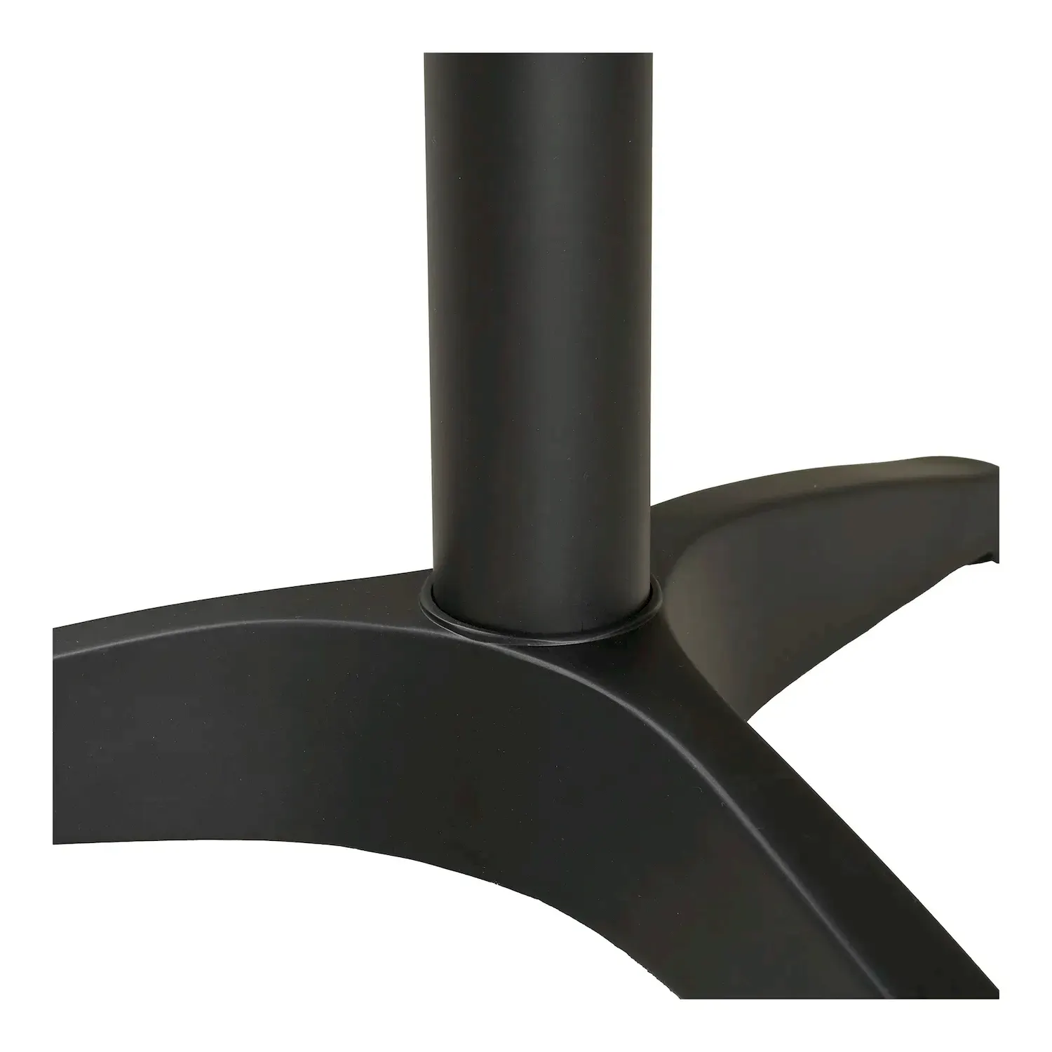 Stolik kawowy BISTRO 60x60 efekt marmuru/czarna podstawa - 7501181