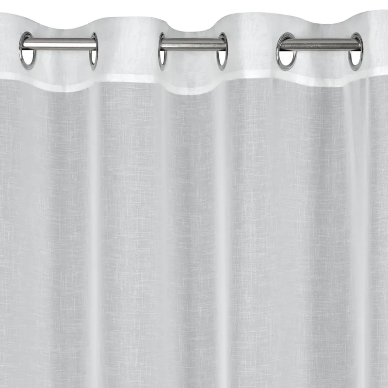 FIRANA GOTOWA ISABEL 140 X 250 CM BIAŁY - EU_408457