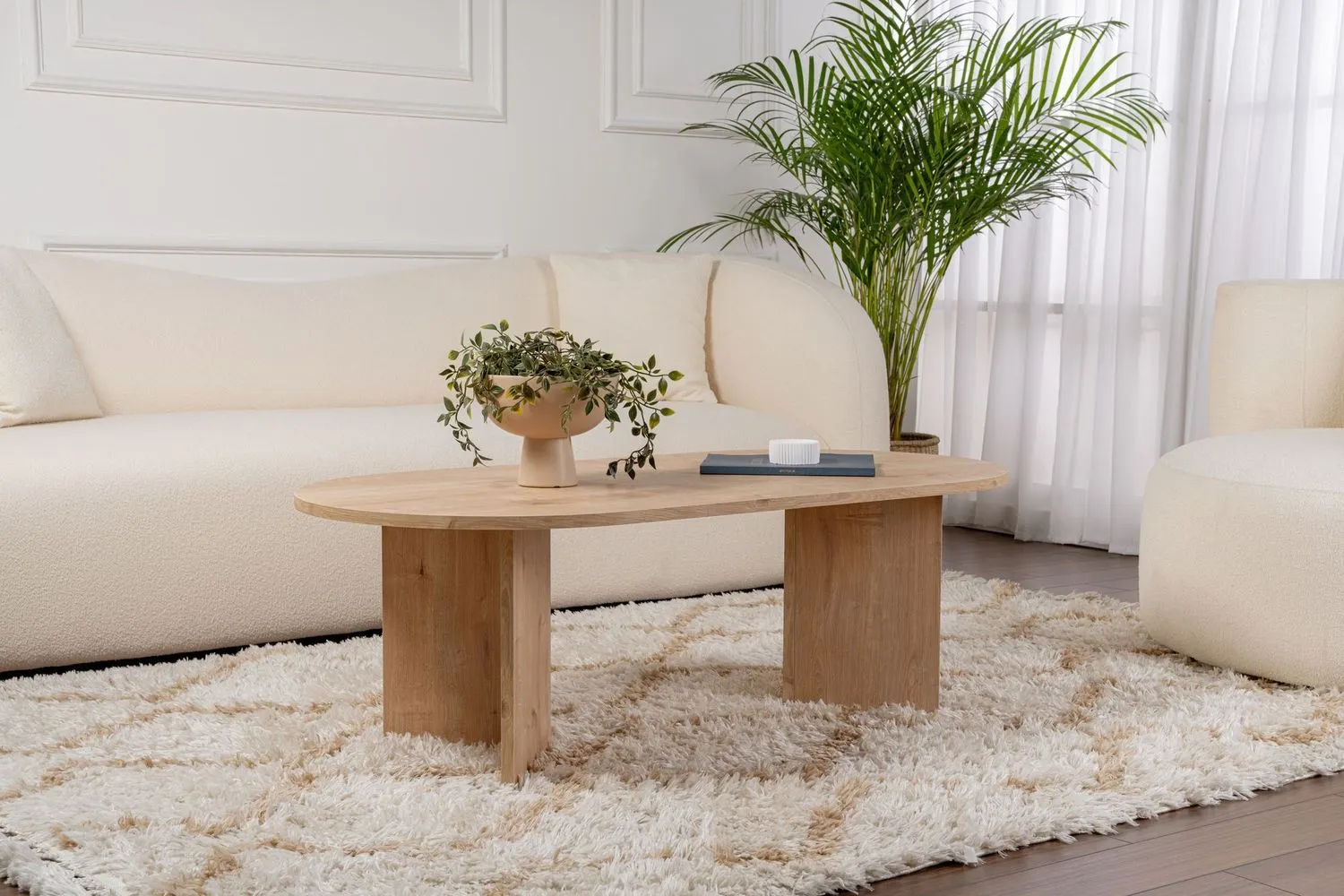 Stolik kawowy SABLE 60x120 dąb sapphire — zdjęcie 8