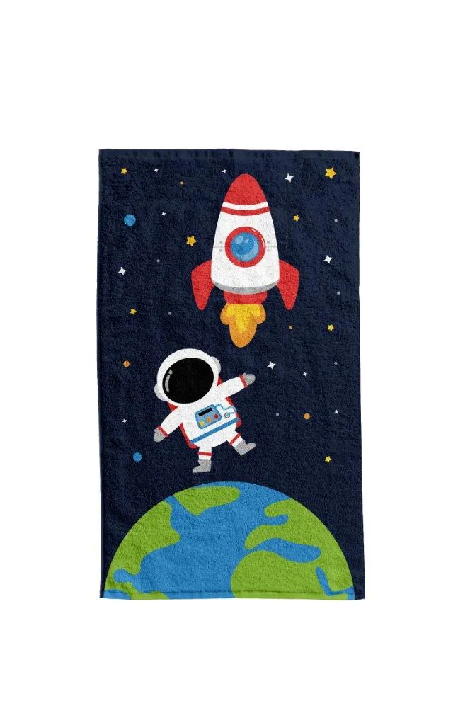 Ręcznik dla dziecka KIDS 005 30x50 druk multikolor Wystrój domu, Aplikacja, Wzór, Dywan