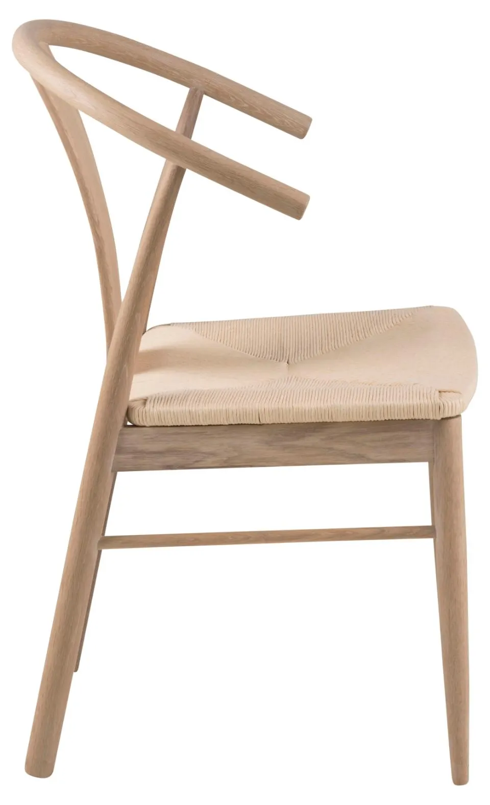 Krzesło Korfu Plecionka- złamana biel, Dąb bielony ( zestaw 2 sztuk ) - 0000098764