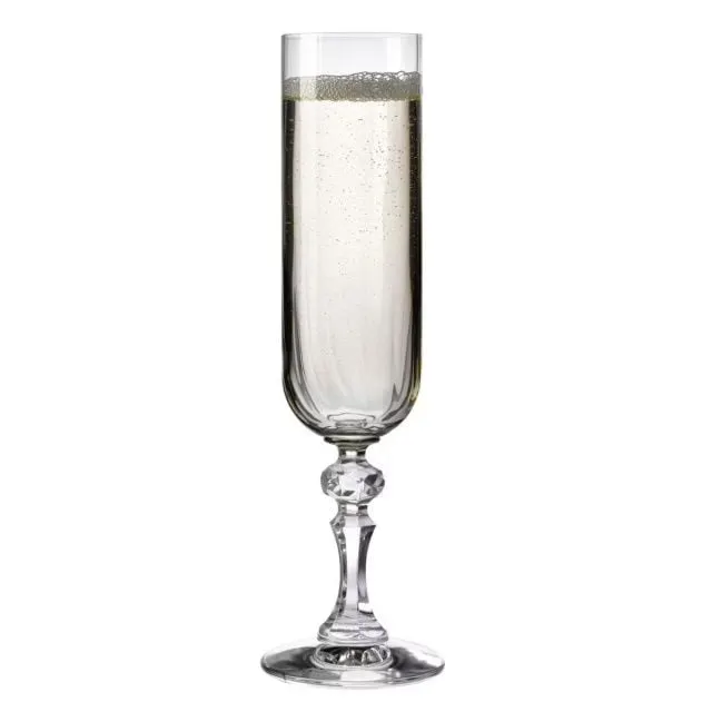 szklanka do szampana, szczapla do wina, stojąca nóga, kielich szampana, kryształowy kielich