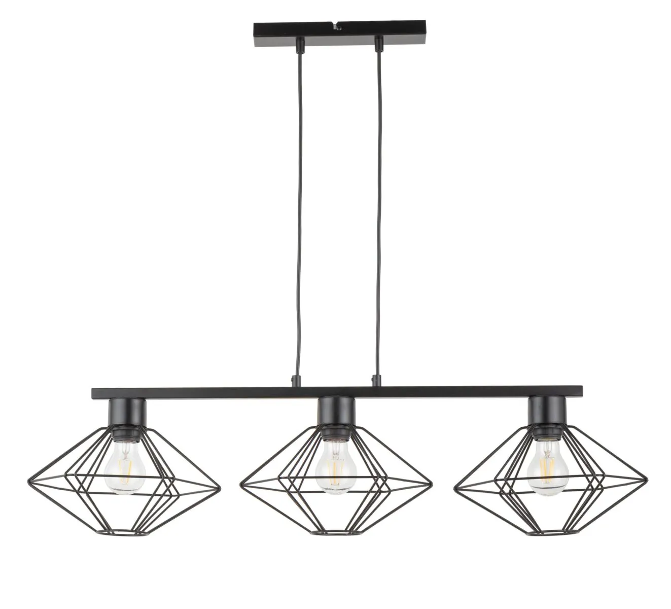 Lampa wisząca VARIO 3 czarna