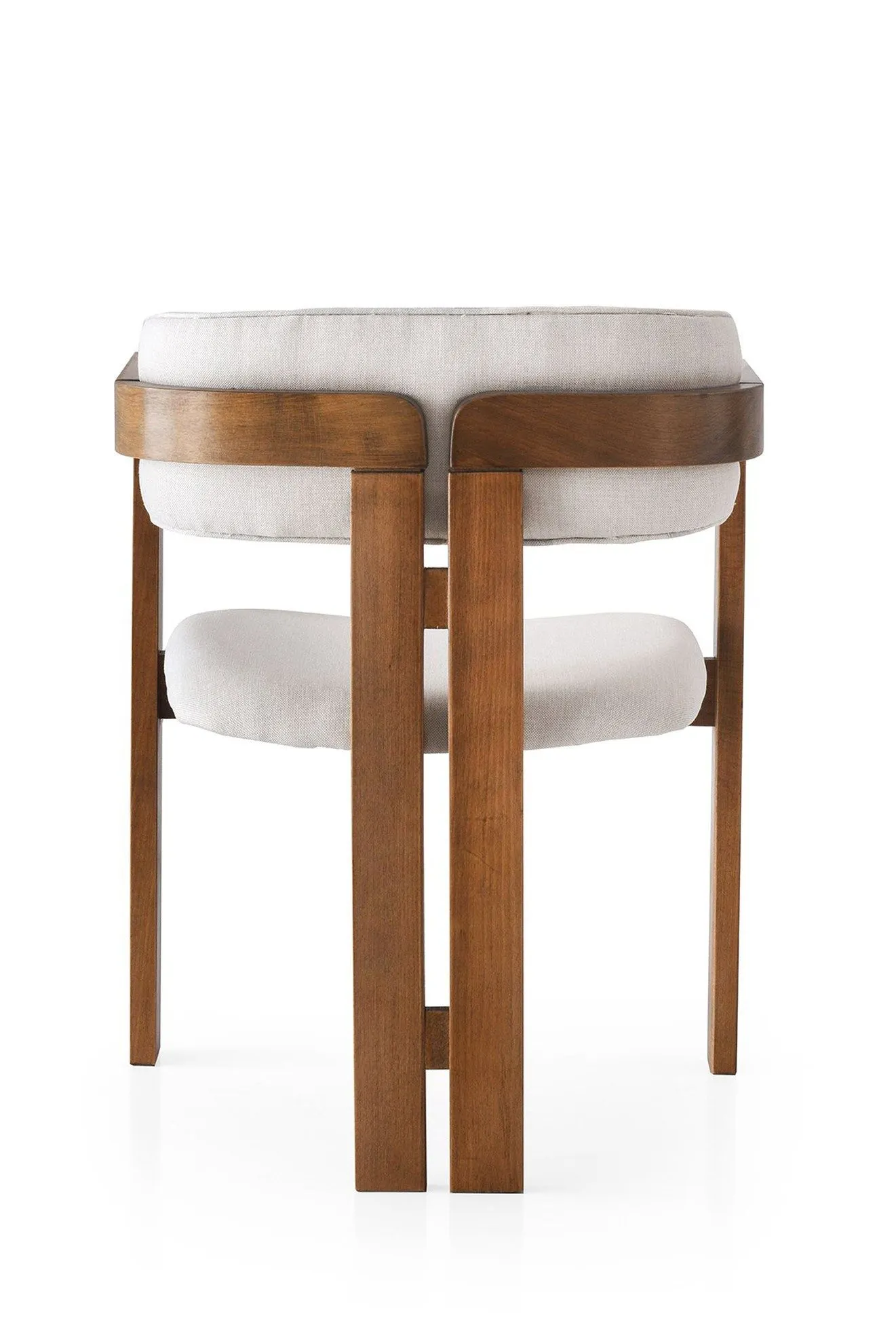 Krzesło drewniane z podłokietnikami CO - 011 orzech kremowy - ASI_974NMB1709