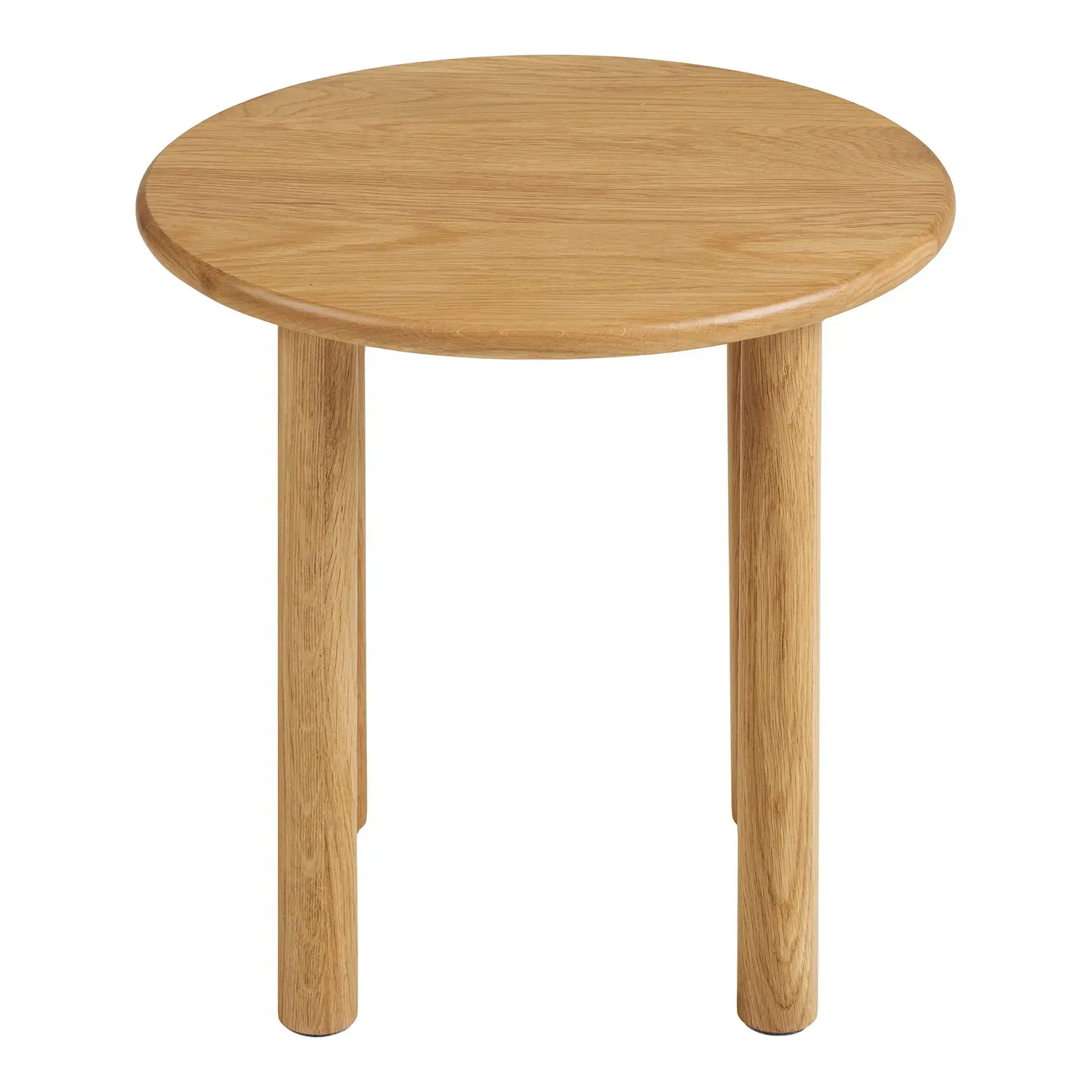Stolik pomocniczy dębowy JENA 40x40cm dąb naturalny — zdjęcie 3