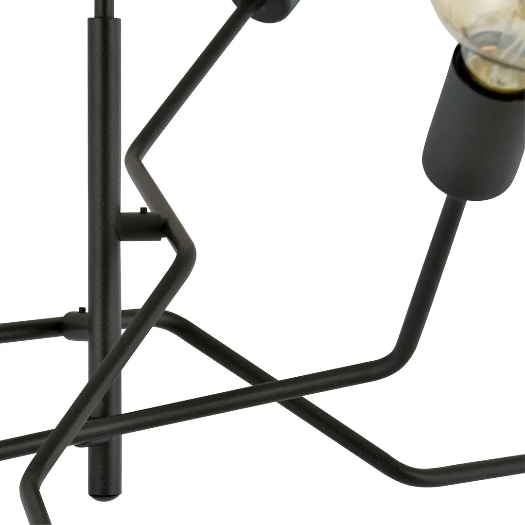 Lampa sufitowa FRIX Czarny 1126/6 - 1126/6