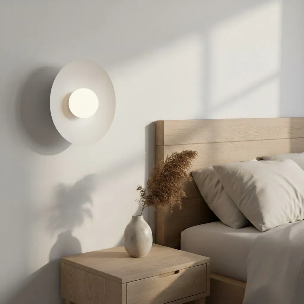 Kinkiet metalowy INSPO K1 biały - 1543/K1