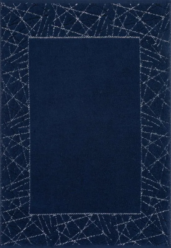 DYWANIK ŁAZIENKOWY NIKA (07) 50 X 70 CM GRANATOWY - EU_441899