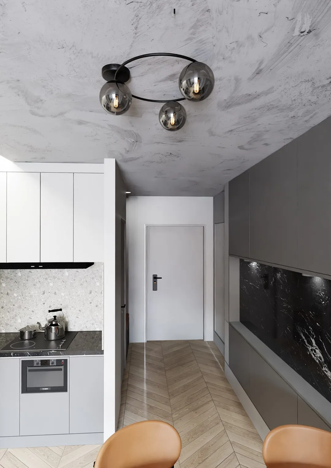 Lampa sufitowa SOPRA Czarny 1256/3 - 1256/3