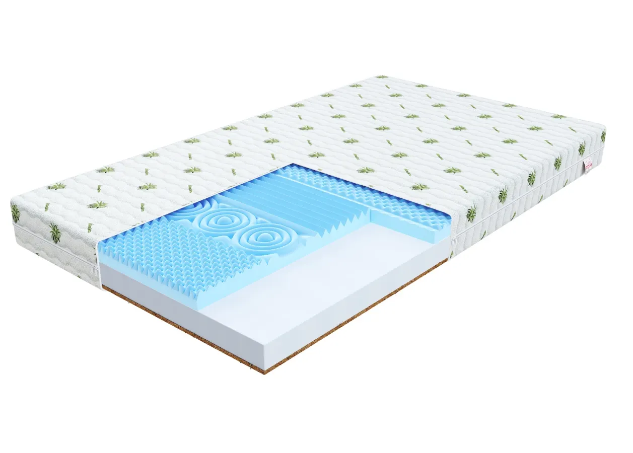 Materac piankowy SORRENTO - 90x200x11 - H2 średnio miękki / H4 twardy - FDM_5904323815073