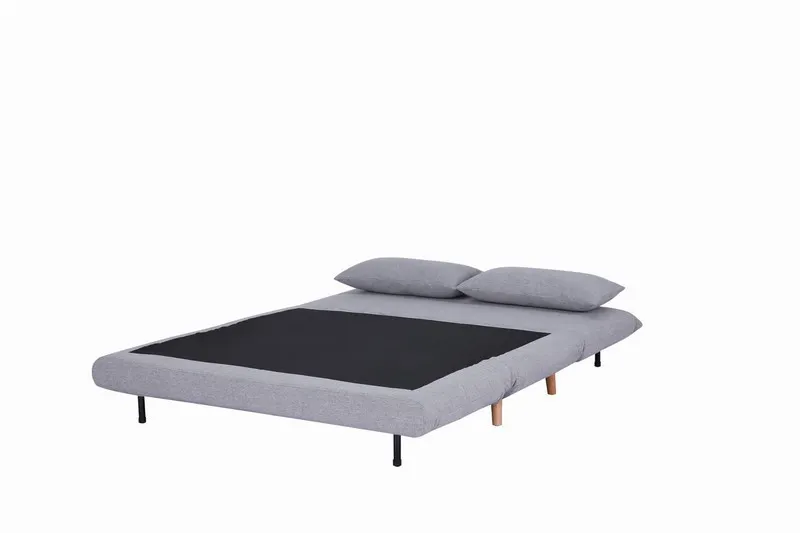 Sofa rozkładana SPIKE II Tap.137 szara buk - SPIKEIISZ