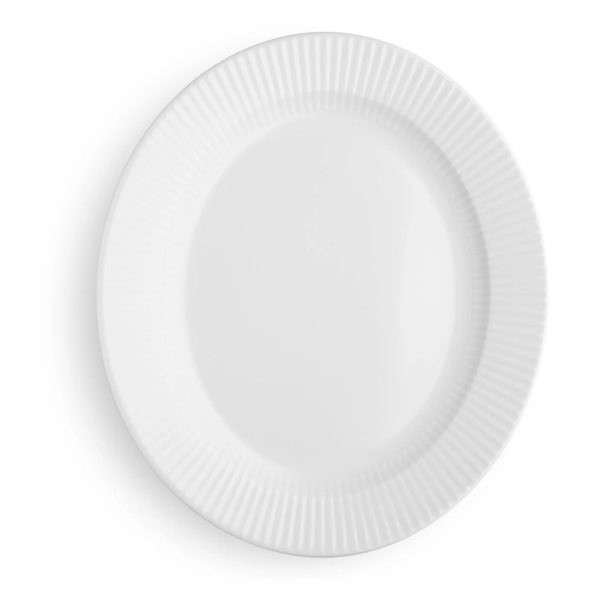 image talerz, białe, faktura żebrowana, plaster ceramiczny, kuchenno-stolowy