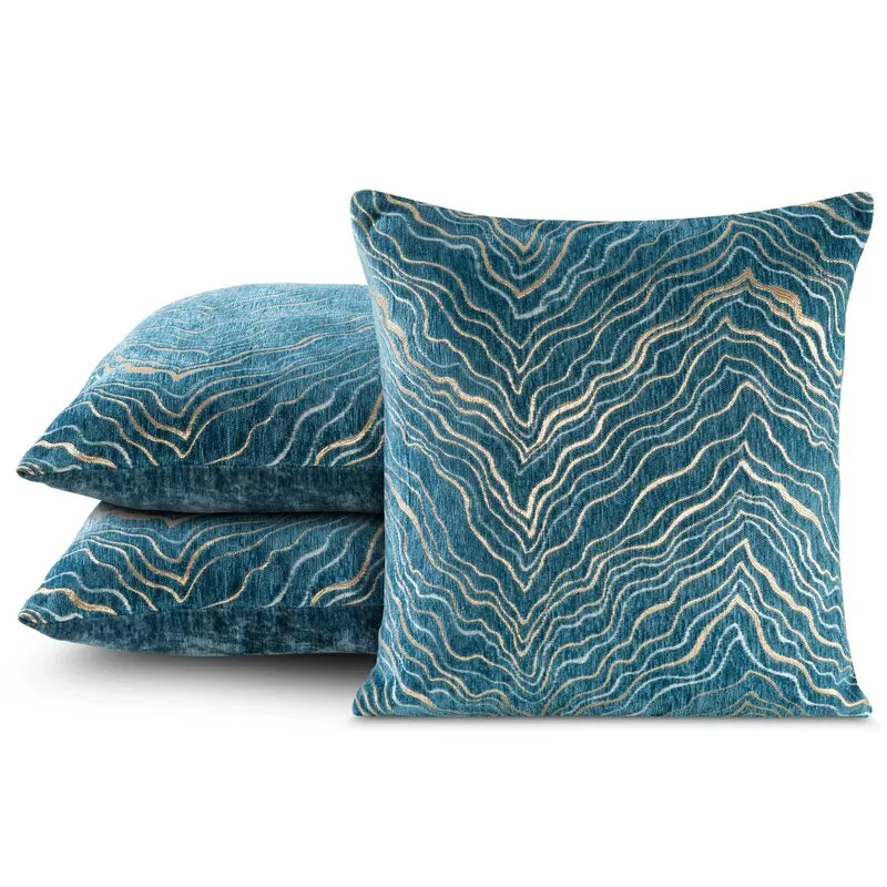 POSZEWKA ALANI 45 X 45 CM NIEBIESKI - EU_439733