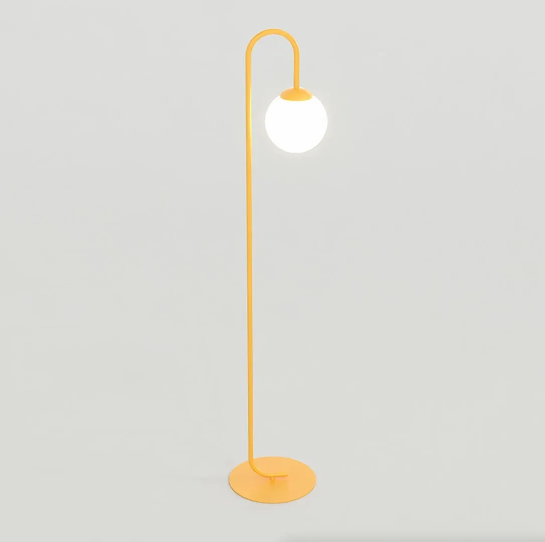 Lampa podłogowa FLOR LP1 pomarańczowa - 1499/LP1