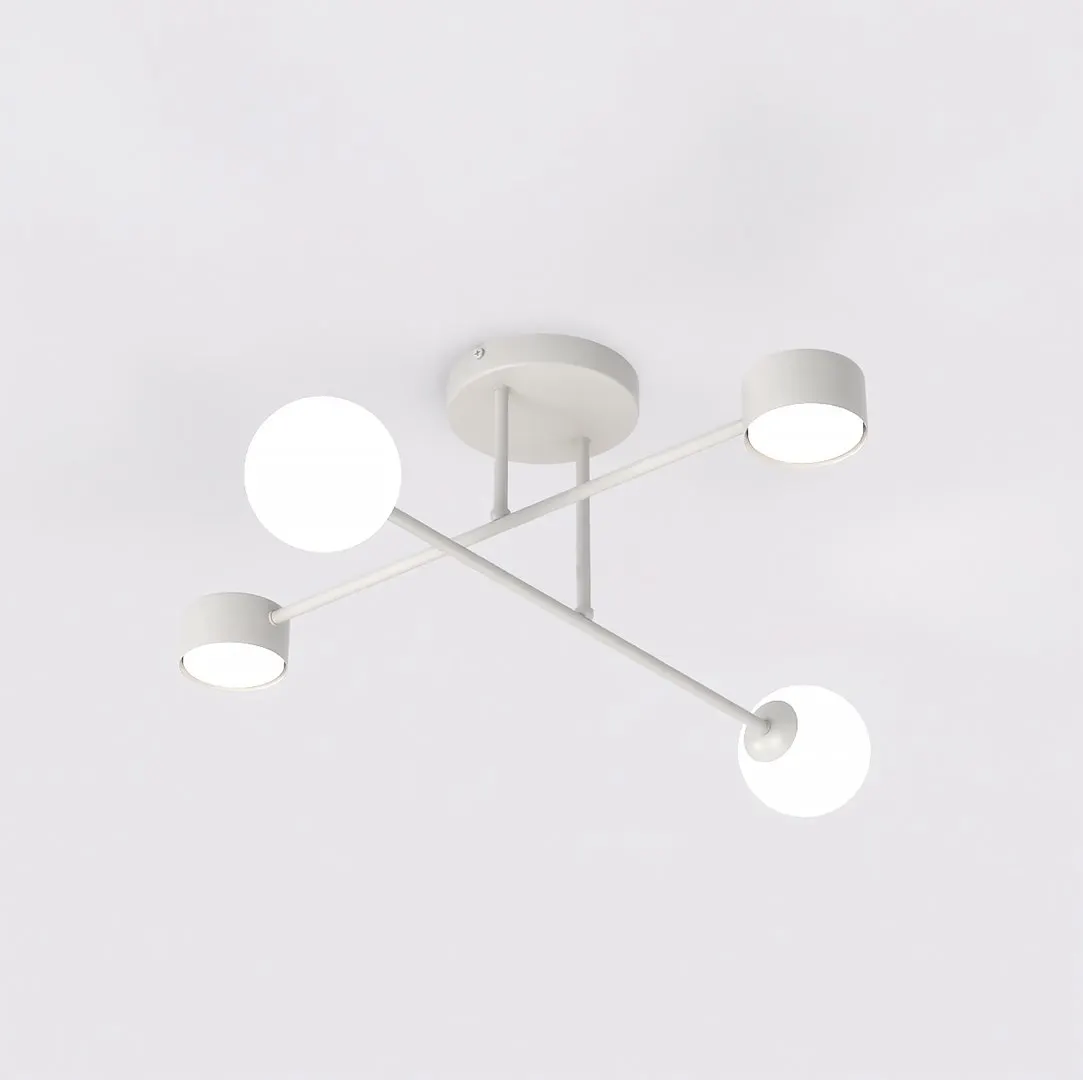 Lampa sufitowa HOLON 4 szara