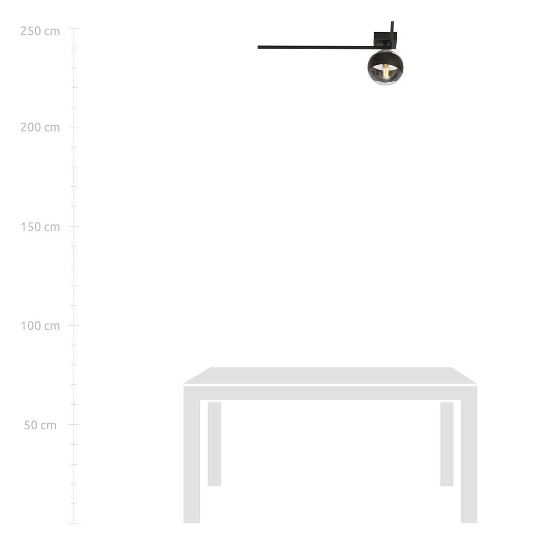 Lampa sufitowa IMAGO Czarny 1132/1F - 1132/1F
