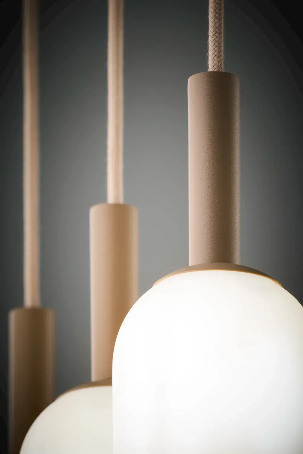 Lampa wisząca PLUUM 3 prosty ciepły beż biały - SI_41856SI_
