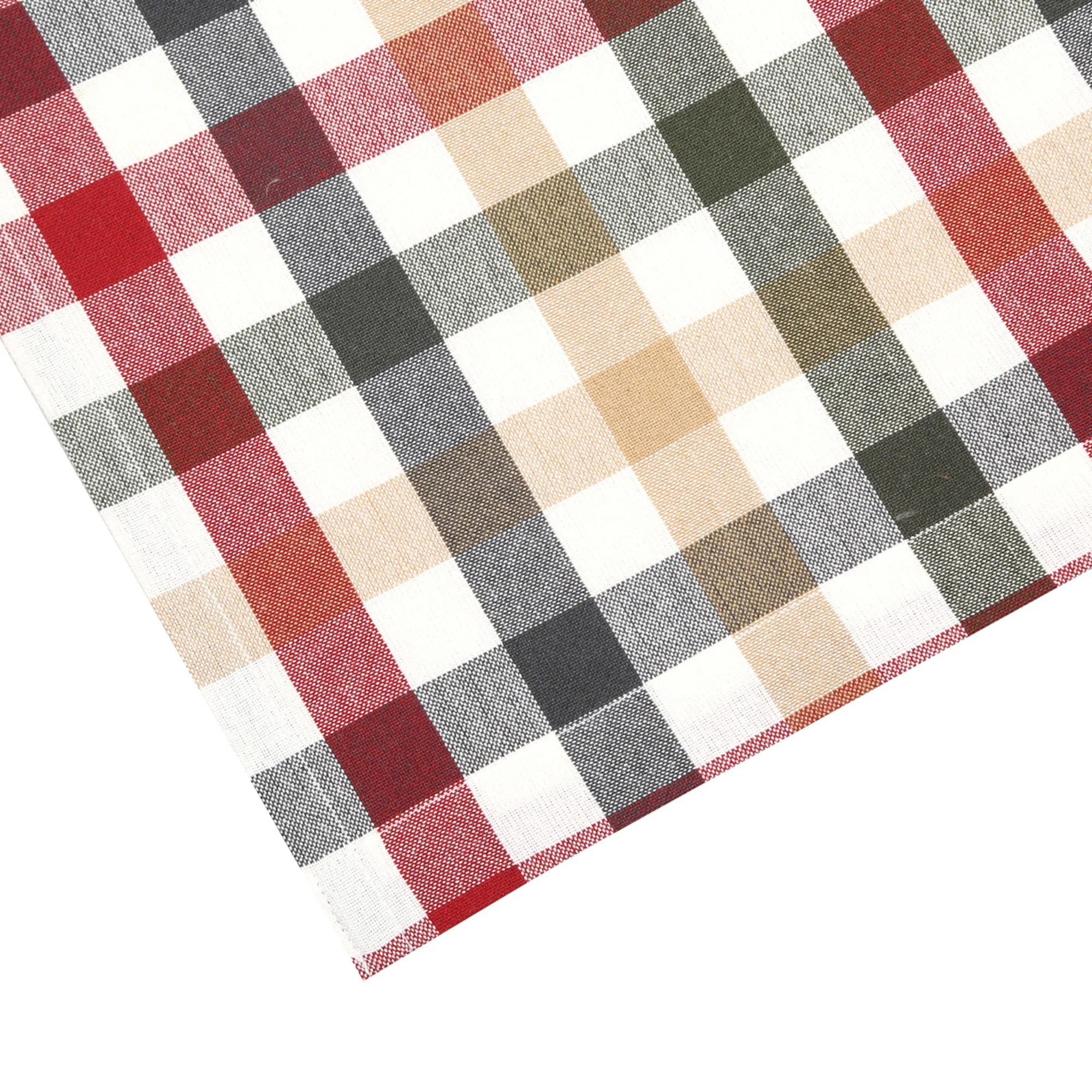 tkanina, wzór kraciasty, kolorowy, bawełna?, pościel?