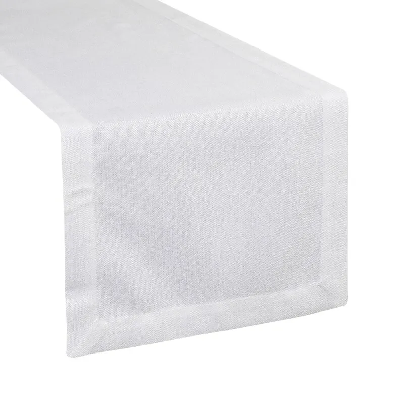 OBRUS STELLA 2 40 X 200 CM BIAŁY - EU_390407