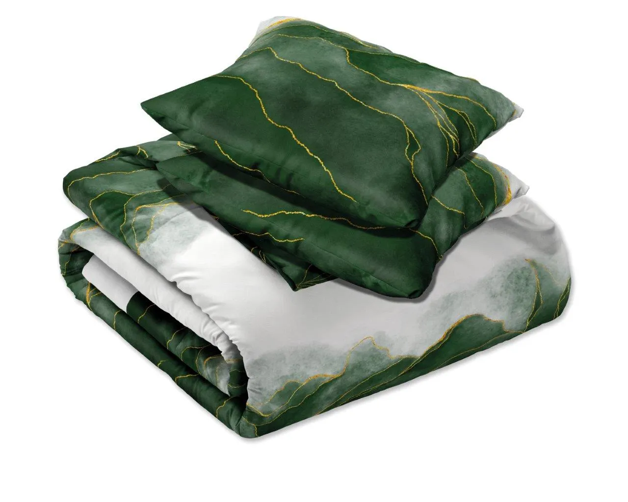 Pościel komplet NOBILE 016 160x200+2x70x80 satyna bawełaniana fotoprint wielokolorowy Poduszka, Wystrój domu, Koc