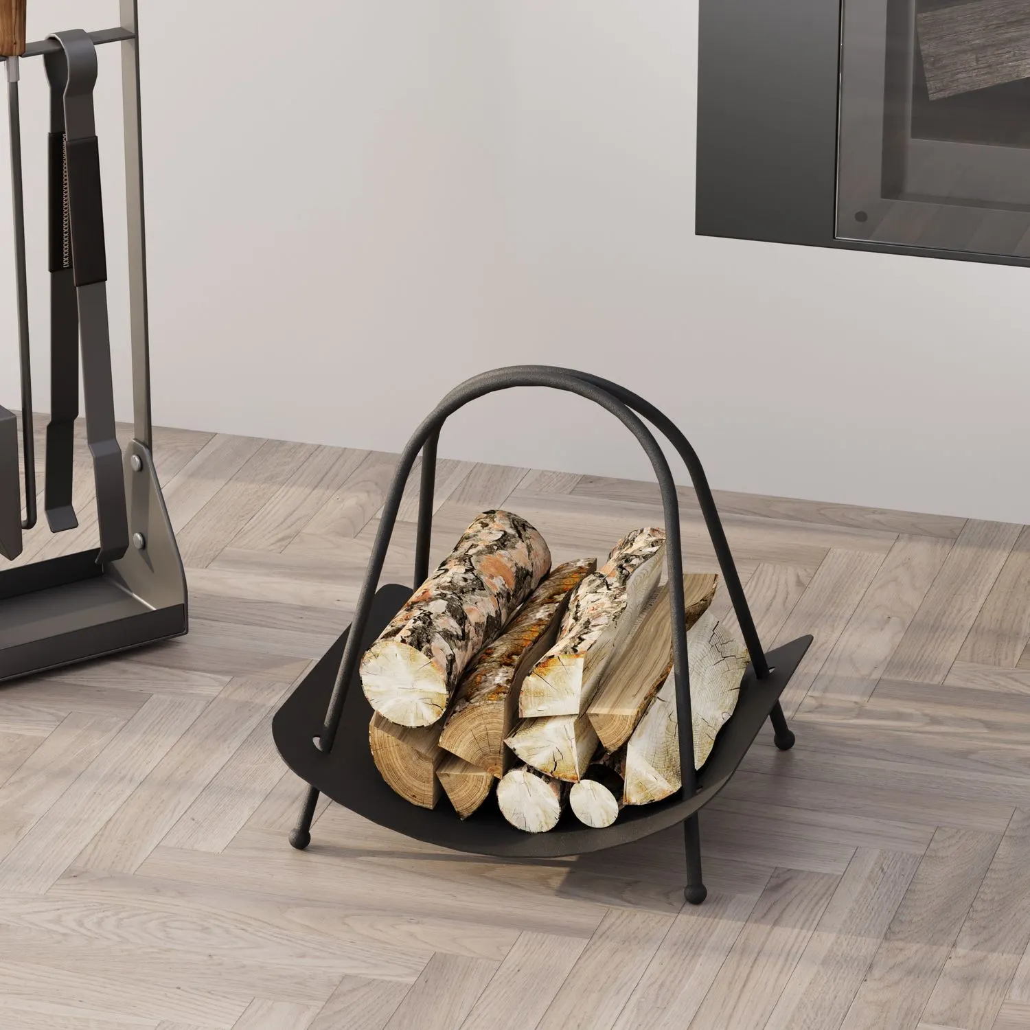 Metalowa ozdoba GED 017 czarna - ASI_247HFM1163