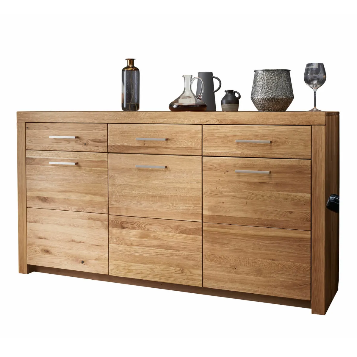 Komoda dębowa DOVE 3-drzwiowa z 3 zufladami 170x92 - GK_1031690801