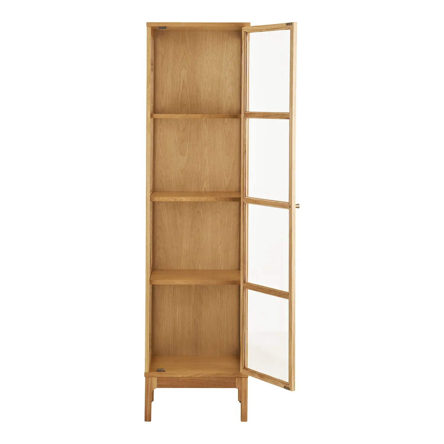 Witryna 1-drzwiowa ZAMORA 47x180 naturalny — zdjęcie 3