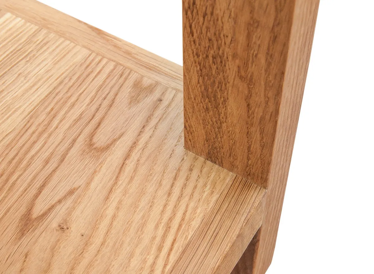 Stolik na kwiaty dębowy GIALO mniejszy 60x30x30 - 2SGIA01