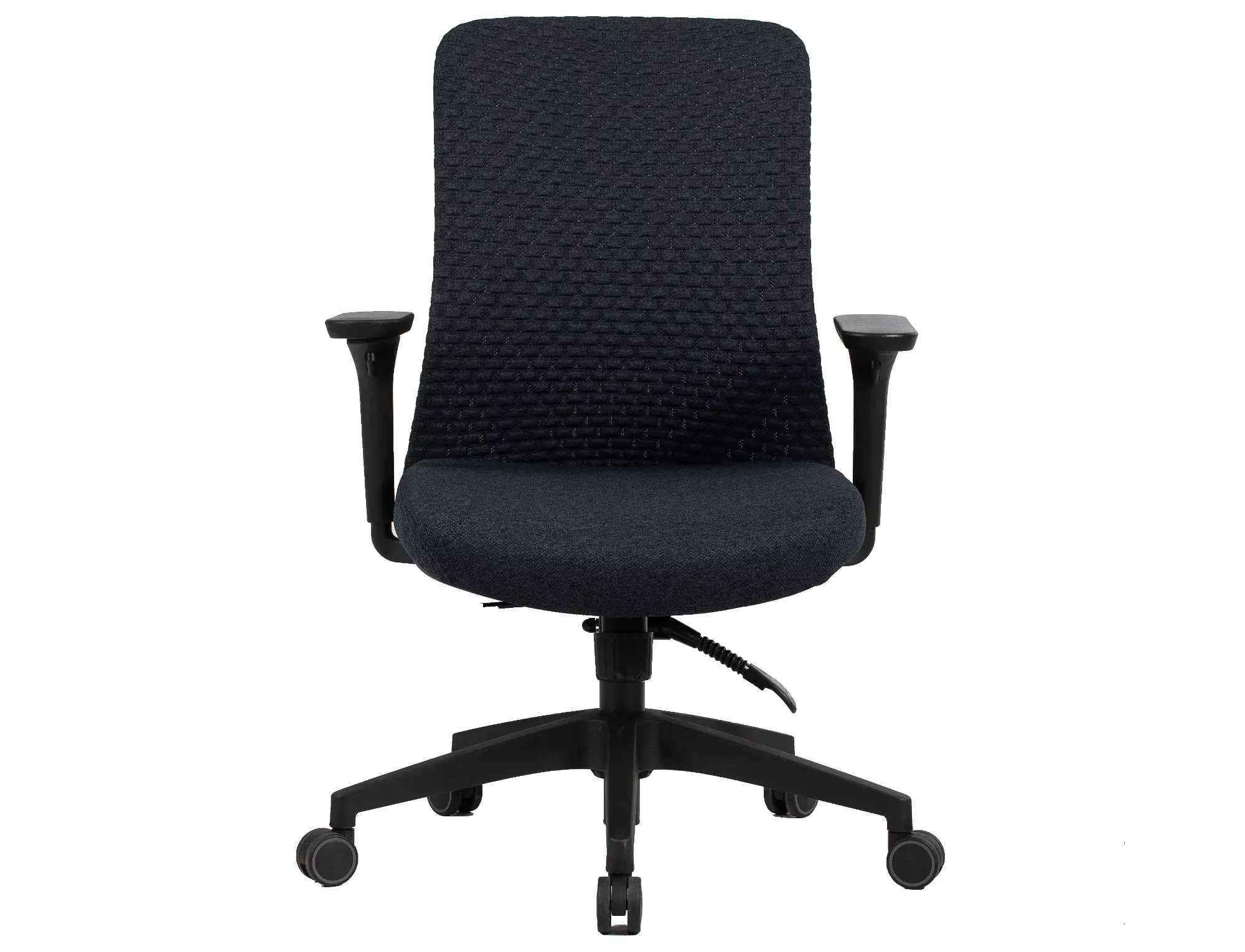 Fotel biurowy obrotowy Q744 ergonomiczny czarny - OBRQ744C