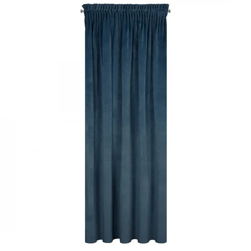 ZASŁONA GOTOWA VILLA NA TAŚMIE 140 X 270 CM GRANATOWY - EU_315116