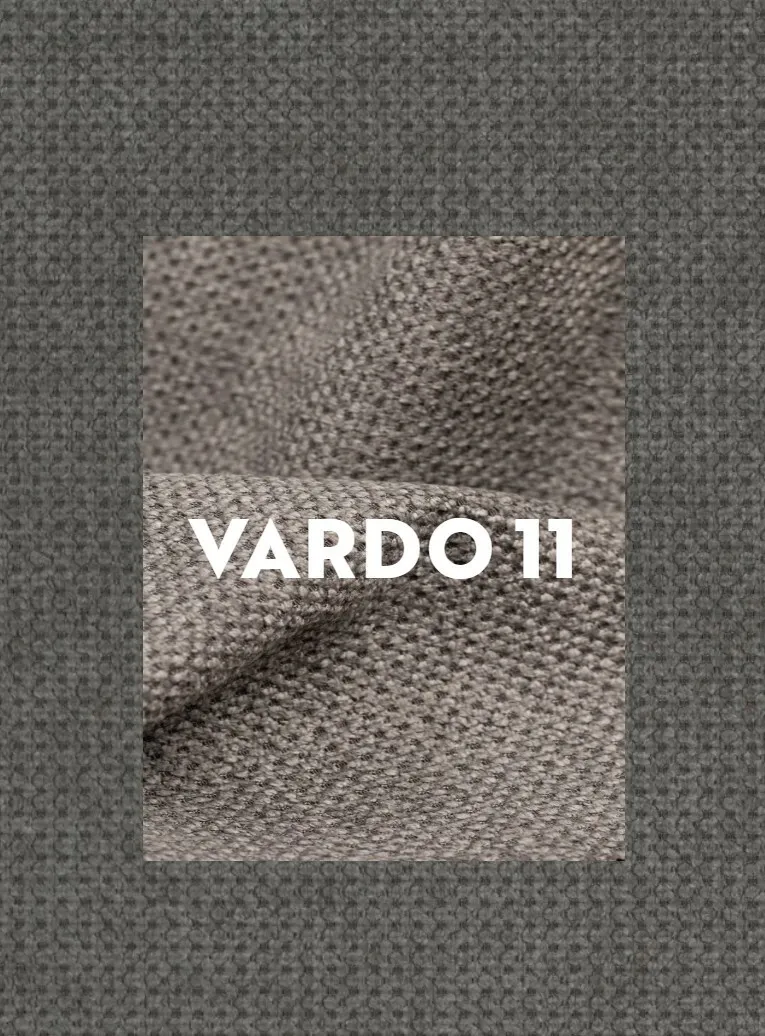 Krzesło KEVIN Vardo 11 szare czarny stelaż