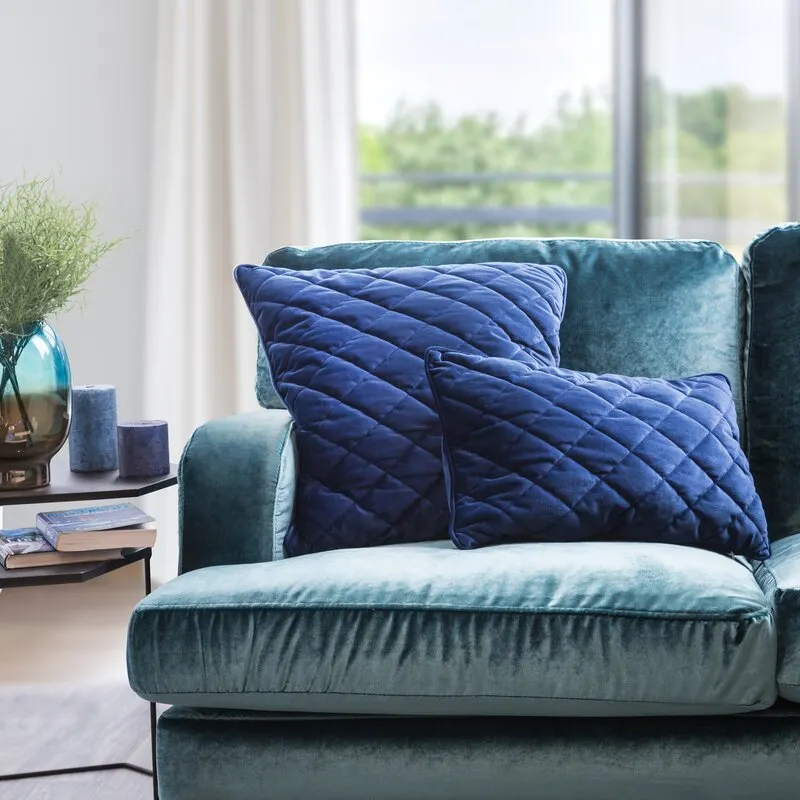 POSZEWKA VELVET 28 50 X 50 CM CIEMNOZIELONY - EU_387714