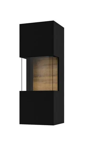Witryna AVA 07 wisząca biała dąb wotan 95x36x30cm — zdjęcie 2
