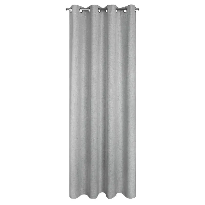 ZASŁONA GOTOWA LINDA 140X250 CM SREBRNY - EU_386693