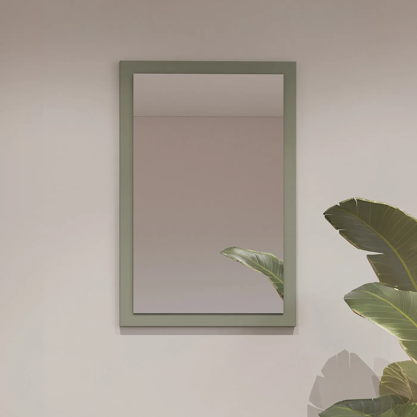 Lustro w ramie CROSS 40x60 zielone - 24GWMY04