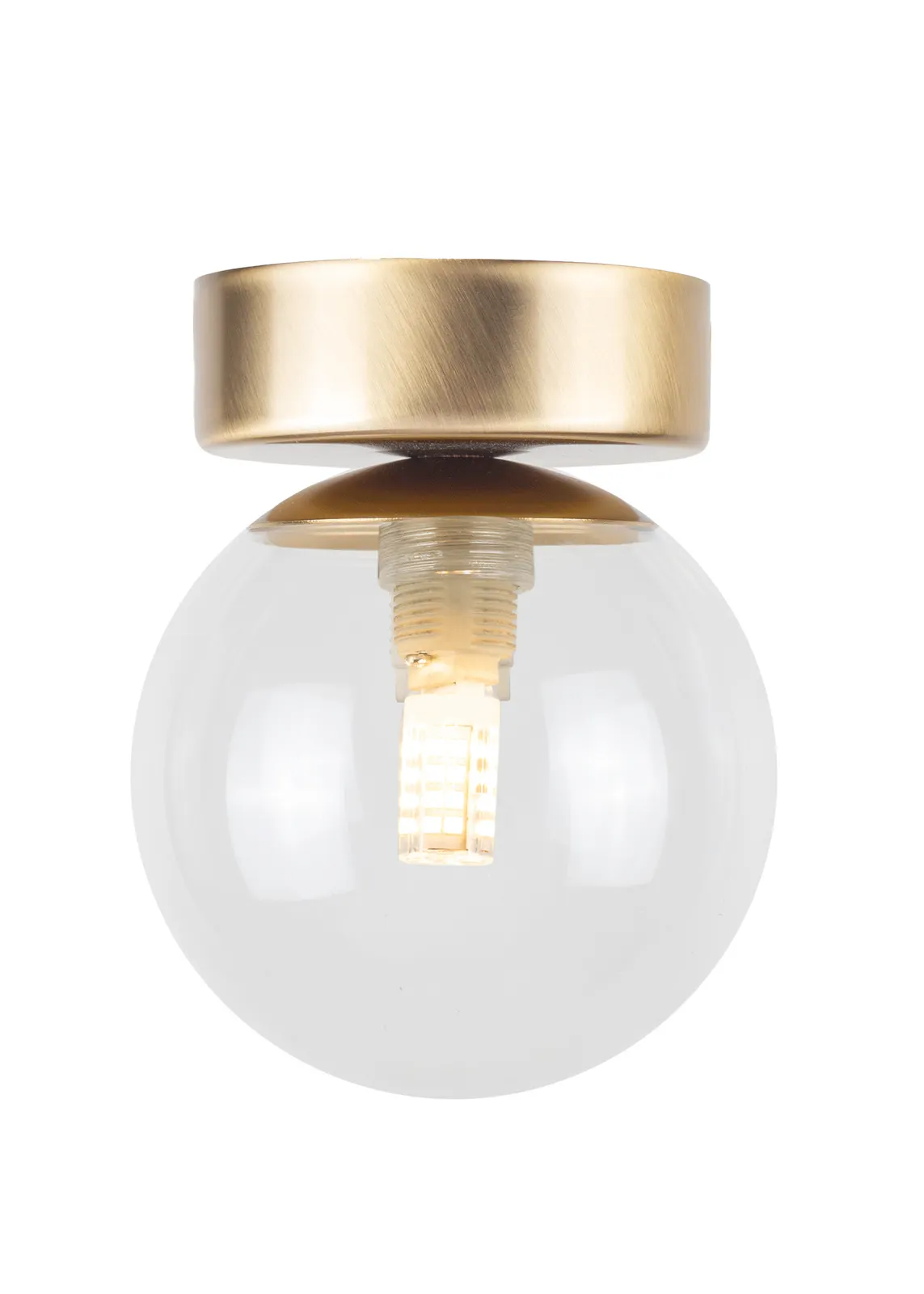 Lampa sufitowa/plafon PERLA LUX 1 złoty