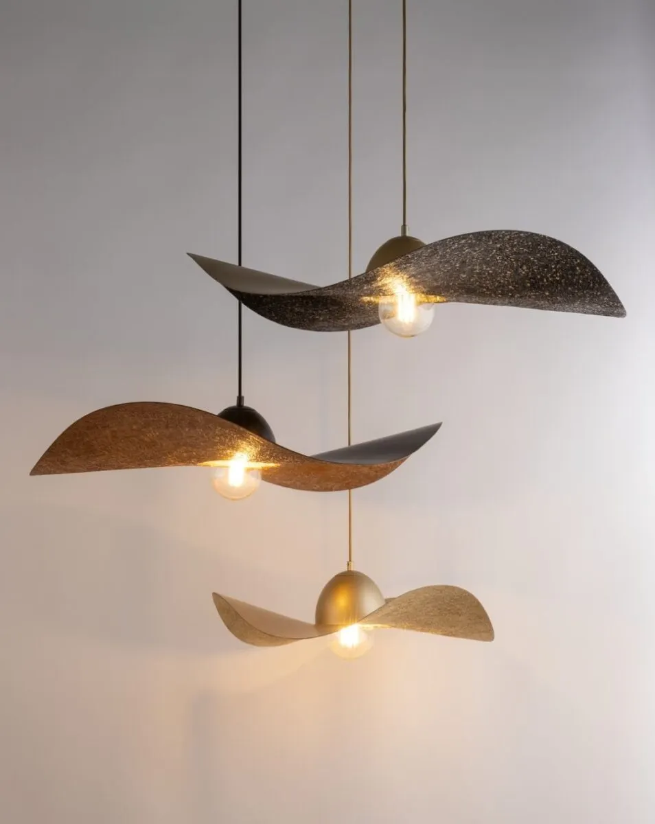 Lampa wisząca KAPELLO M złoto-czarna - SI_32349