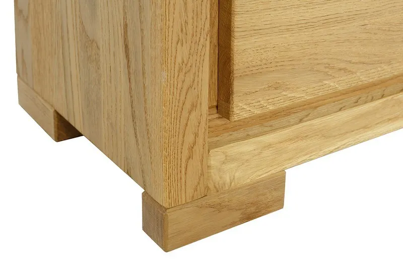 Komoda dębowa KD352 Surowy nielakierowany DREWMAX - 40909