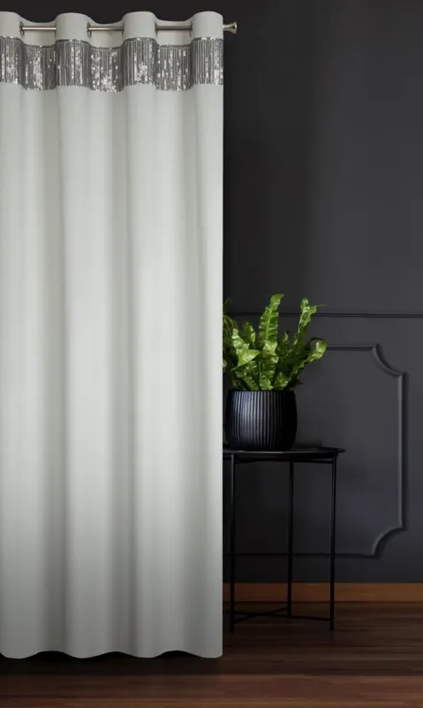 ZASŁONA GOTOWA JASPER 140X250 CM BIAŁY - EU_386246