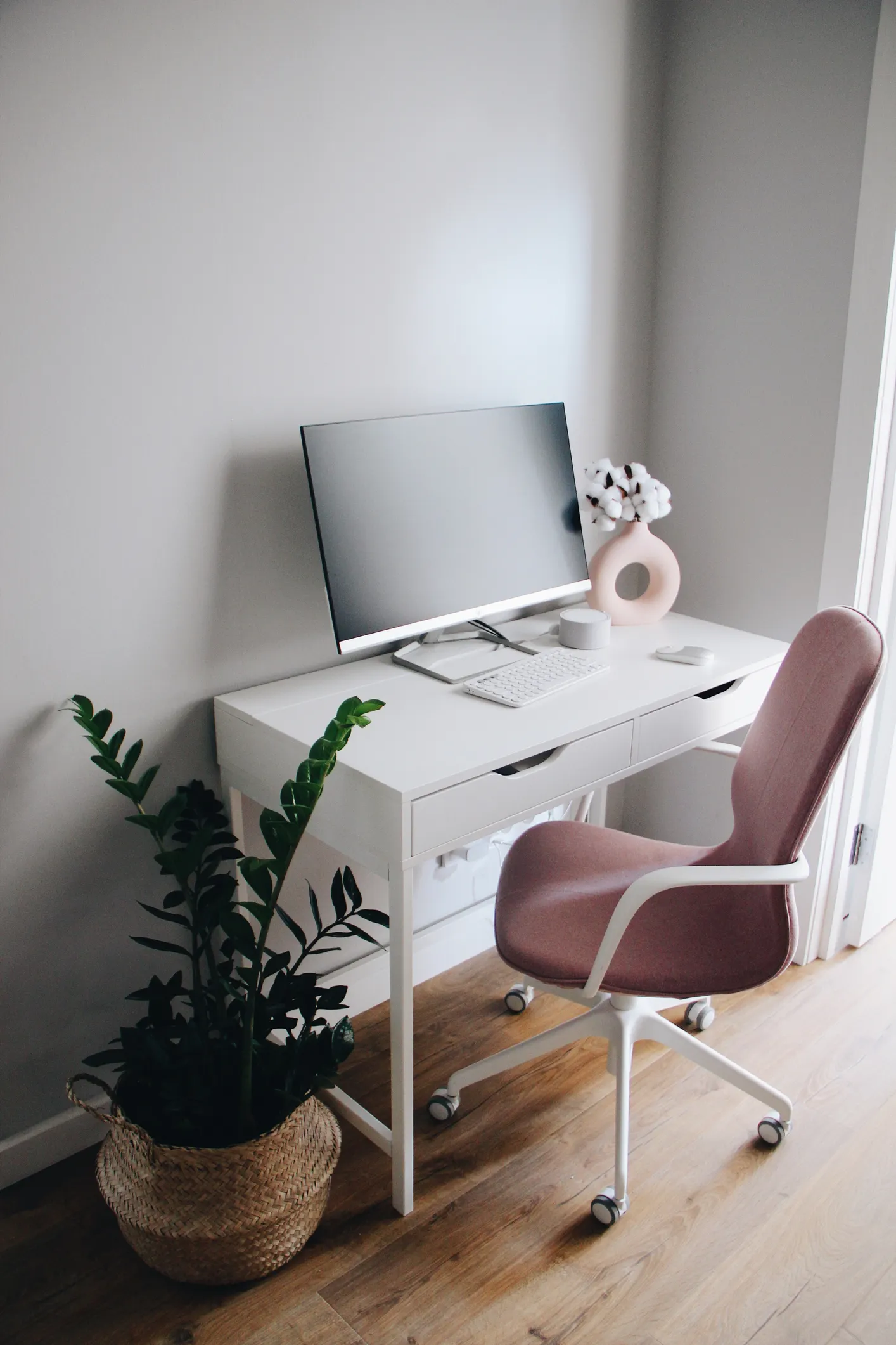 Meble, Tabela, Roślina, Krzesło, Biurko