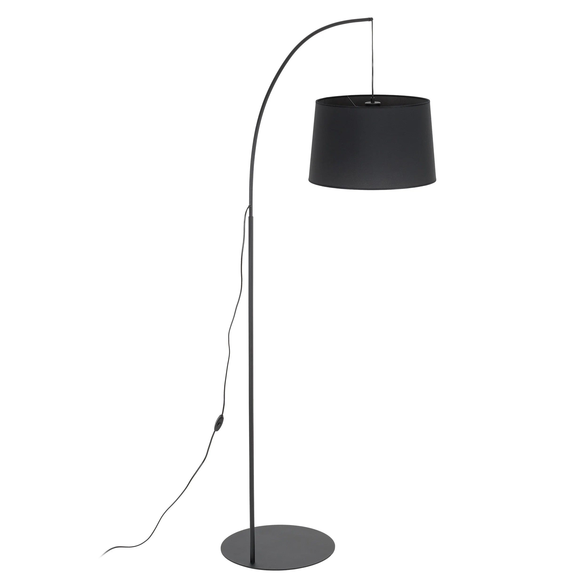 Lampa podłogowa ORTA czarna 200x90x45cm - TK_5417