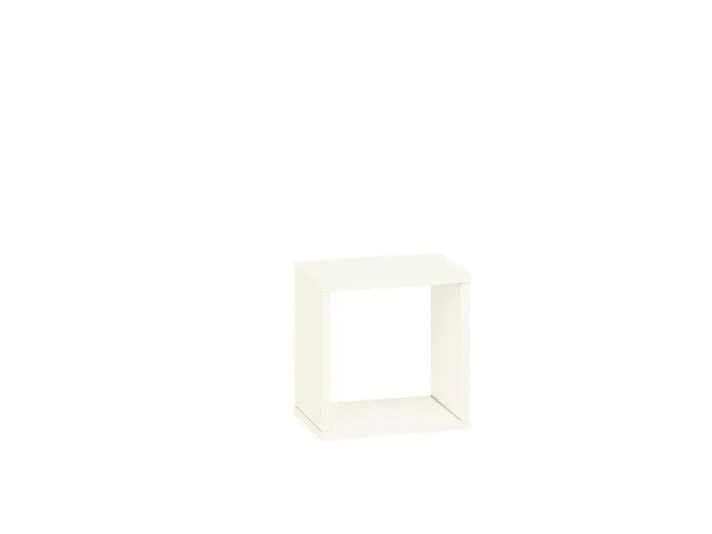 Półka kwadratowa DROP 18W biała 30x32 cm