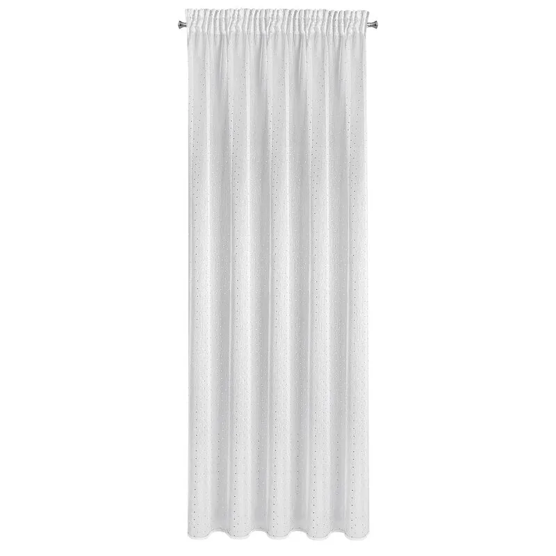 FIRANA GOTOWA SIBEL NA TAŚMIE 140X270 CM BIAŁY - EU_389794