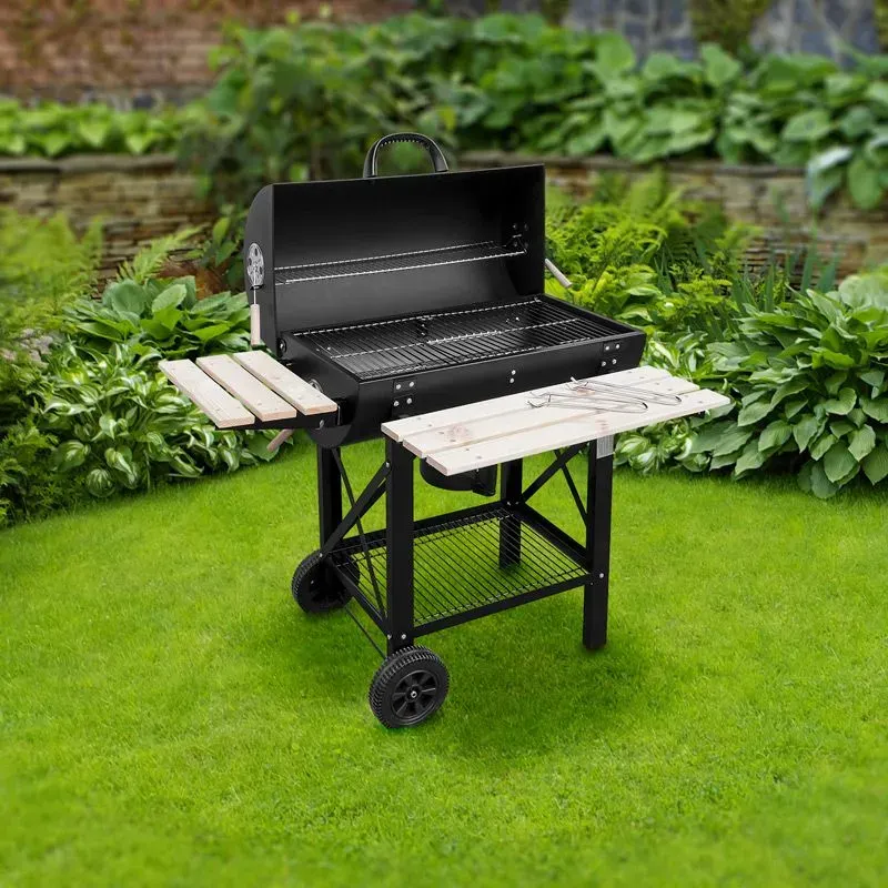 Grill węglowy MIR418 składane półki — zdjęcie 12
